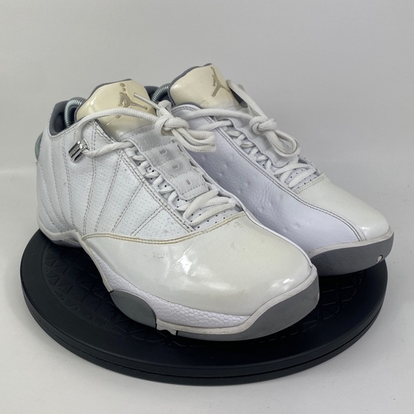 Nike Air Jordan 12.5 Team Low White Basketball Shoes 318411-101 Men's Size 8.5 - Picture 3 of 13